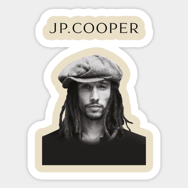 JP Cooper Sticker by Probably Caffeinate